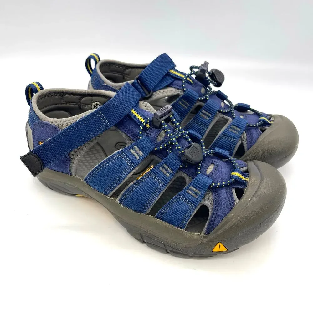 Keen Big Kid's Newport H2 Water Hiking Blue Sandals Size 3